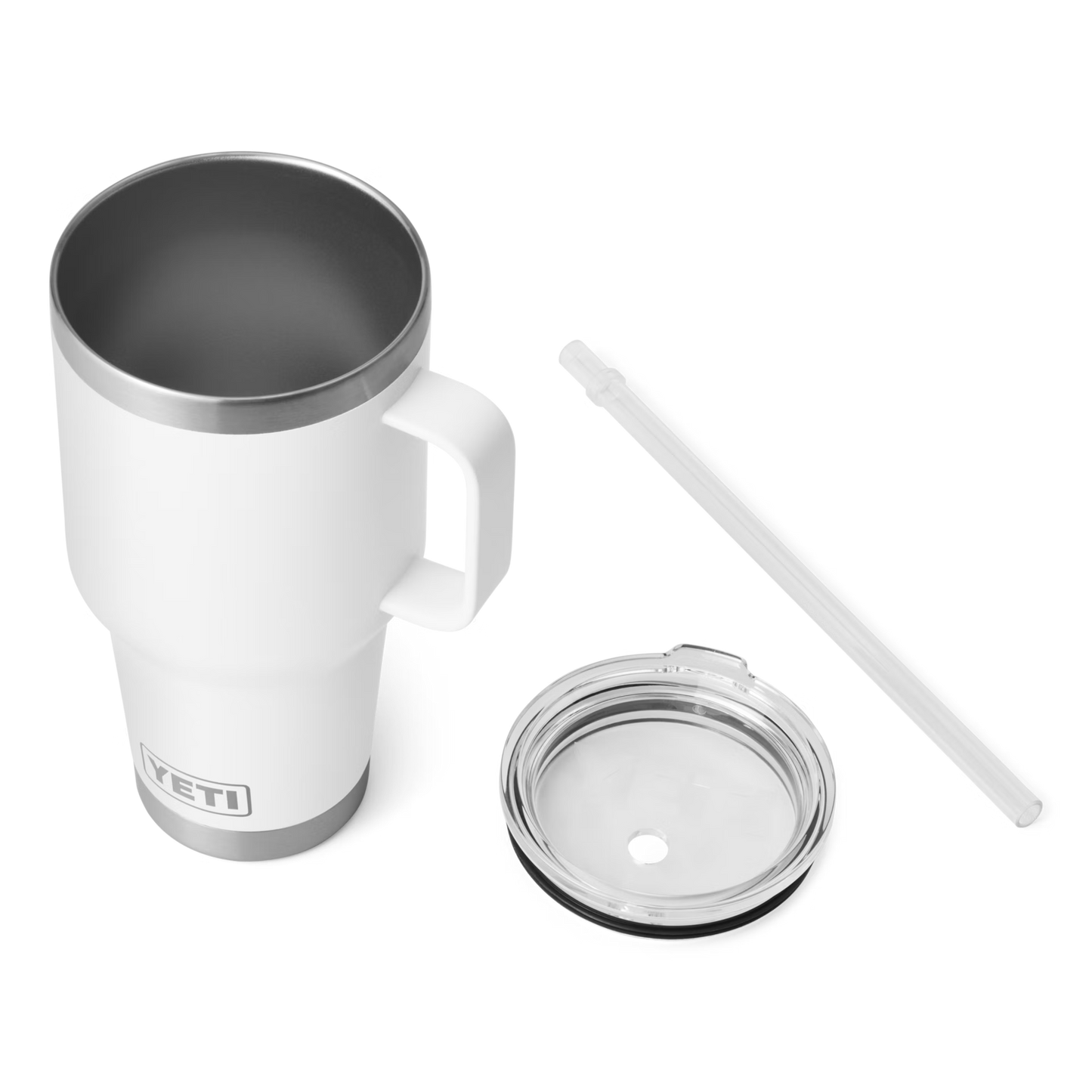 YETI Rambler® Tazza Da 35 oz (994 ml) Con coperchio con cannuccia Bianco