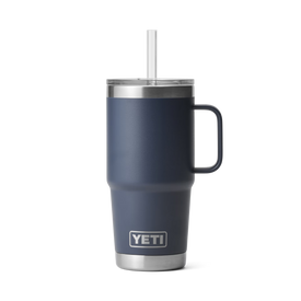 YETI Rambler® Tazza Da 25 oz (710 ml) Con coperchio con cannuccia Navy