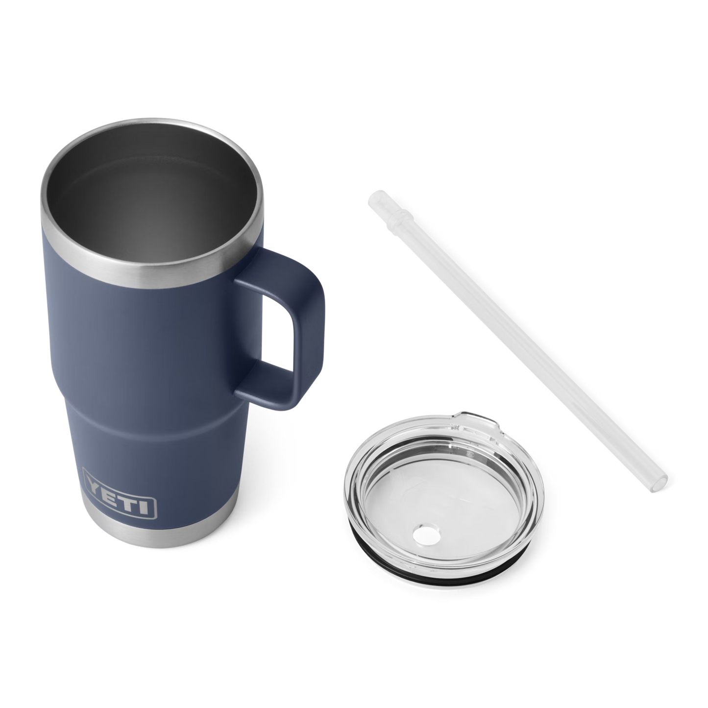 YETI Rambler® Tazza Da 25 oz (710 ml) Con coperchio con cannuccia Navy