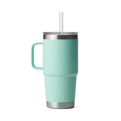 YETI Rambler® Tazza Da 25 oz (710 ml) Con coperchio con cannuccia Sea Foam