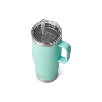 YETI Rambler® Tazza Da 25 oz (710 ml) Con coperchio con cannuccia Sea Foam
