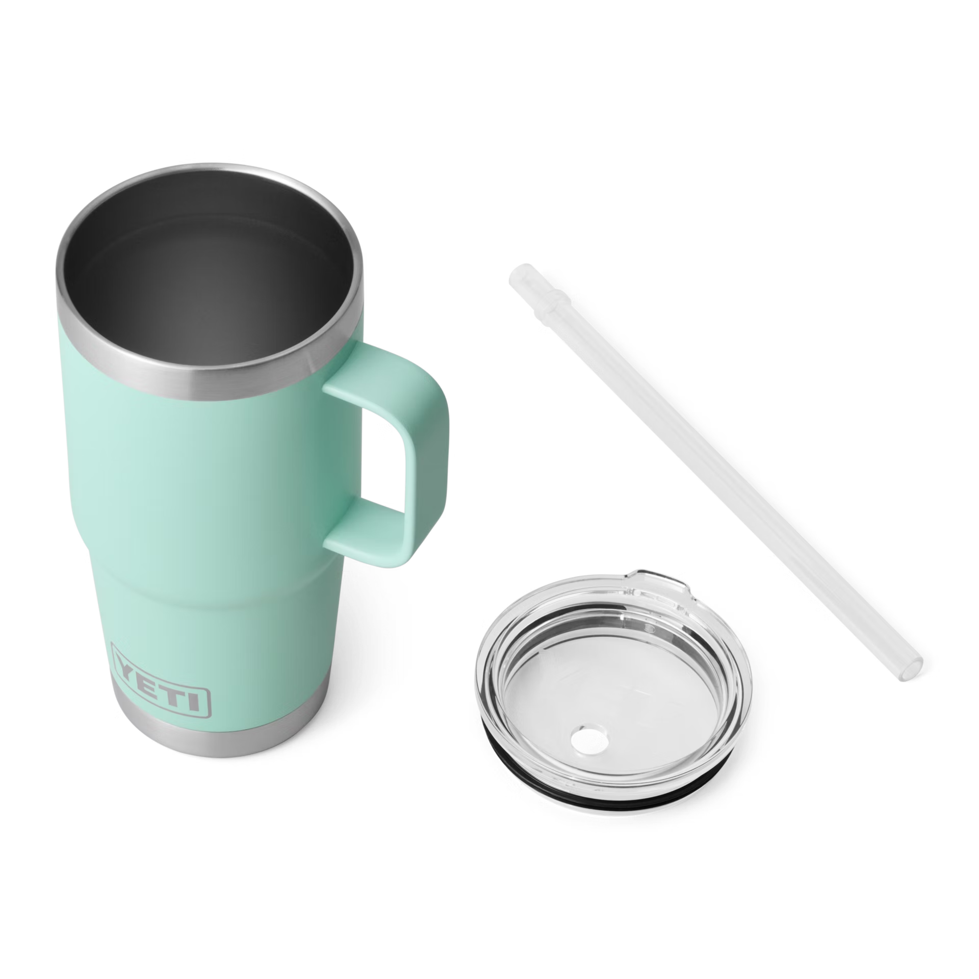 YETI Rambler® Tazza Da 25 oz (710 ml) Con coperchio con cannuccia Sea Foam