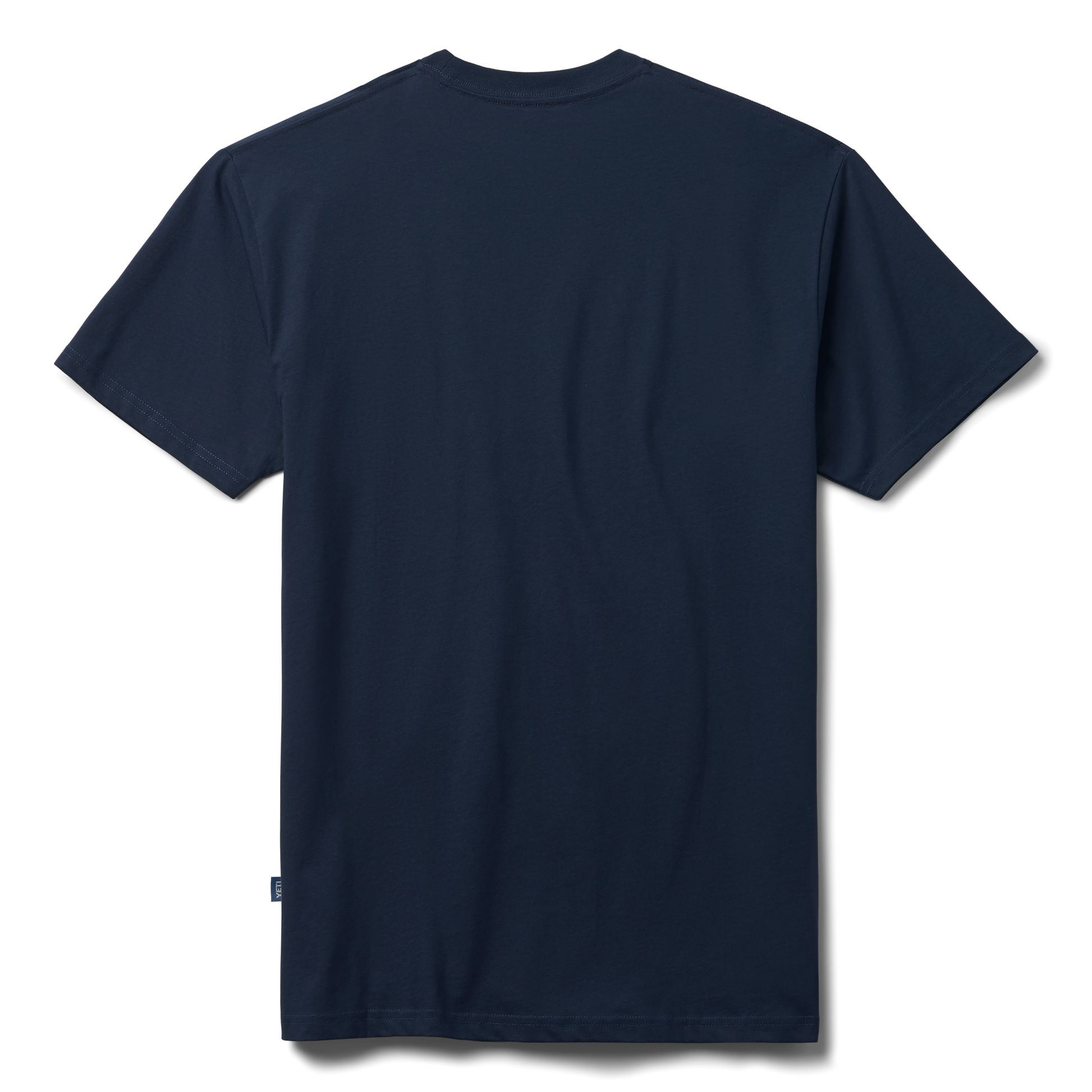 YETI T-shirt Premium a manica corta con logo Badge Navy/Bianco