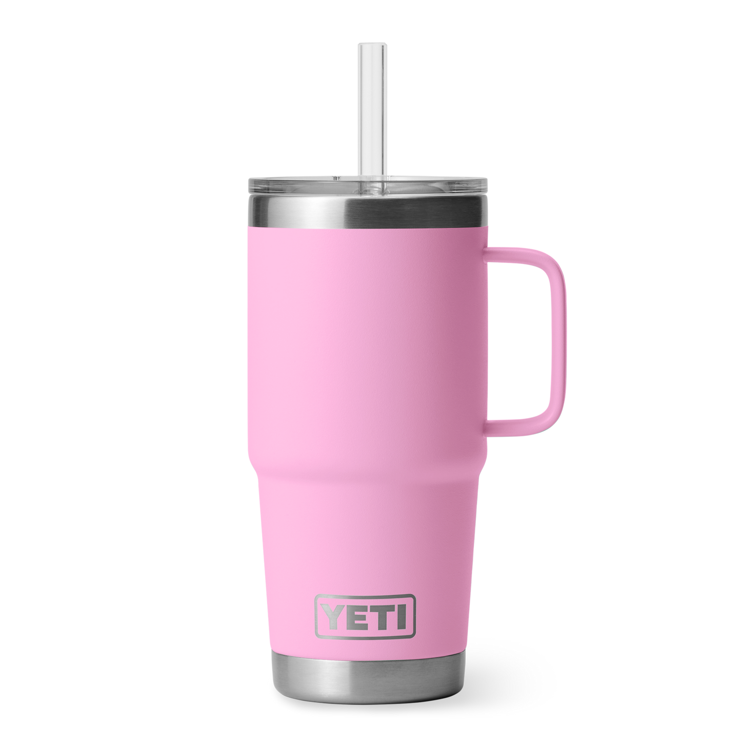 YETI Rambler® Tazza Da 25 oz (710 ml) Con coperchio con cannuccia Power Pink