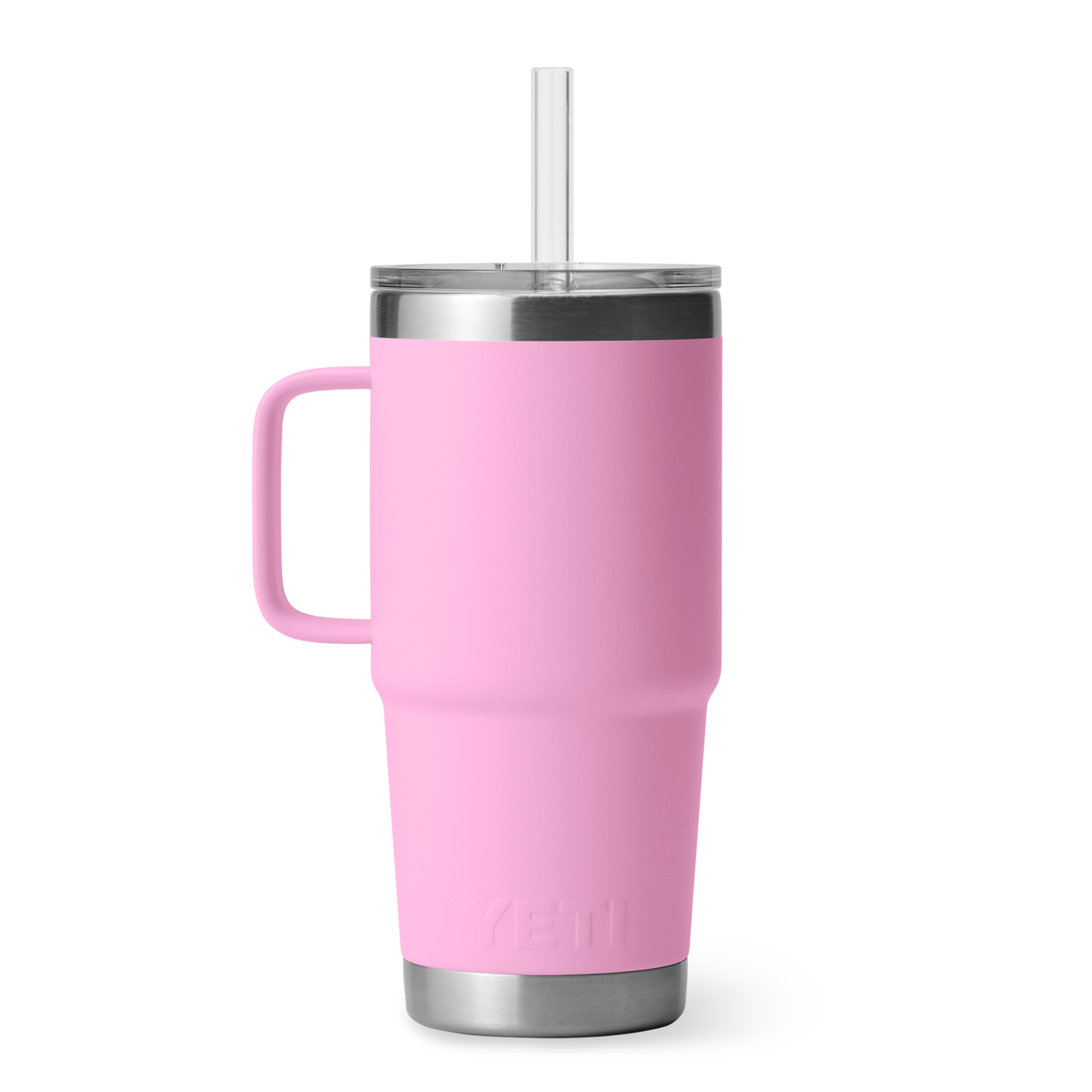 YETI Rambler® Tazza Da 25 oz (710 ml) Con coperchio con cannuccia Power Pink