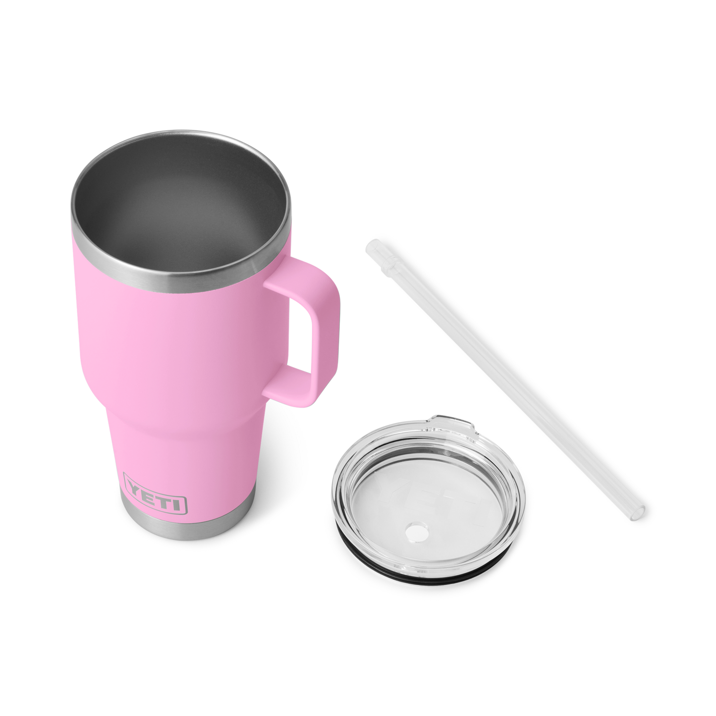 YETI Rambler® Tazza Da 35 oz (994 ml) Con coperchio con cannuccia Power Pink