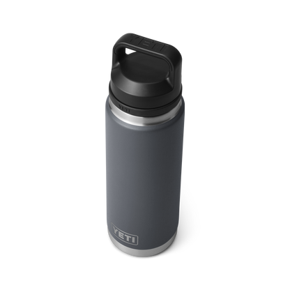 YETI Rambler® Borraccia da 26 oz (760 ml) con tappo Chug Charcoal