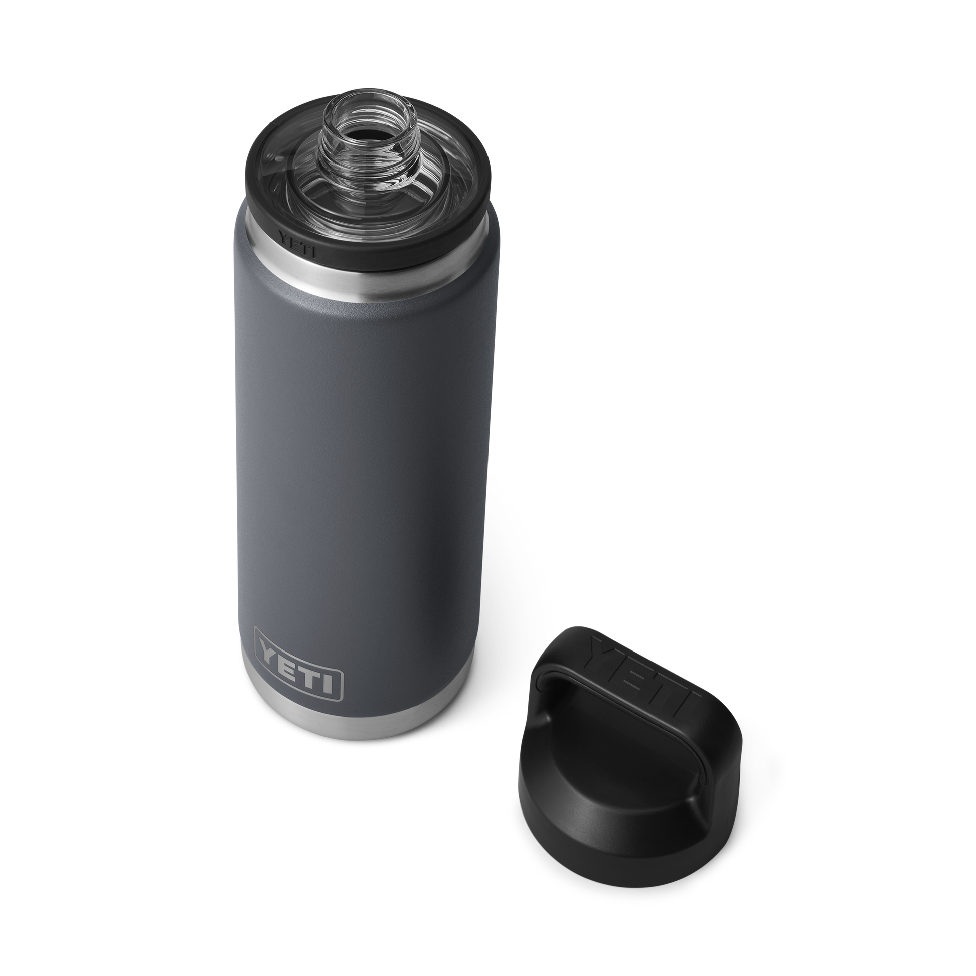 YETI Rambler® Borraccia da 26 oz (760 ml) con tappo Chug Charcoal