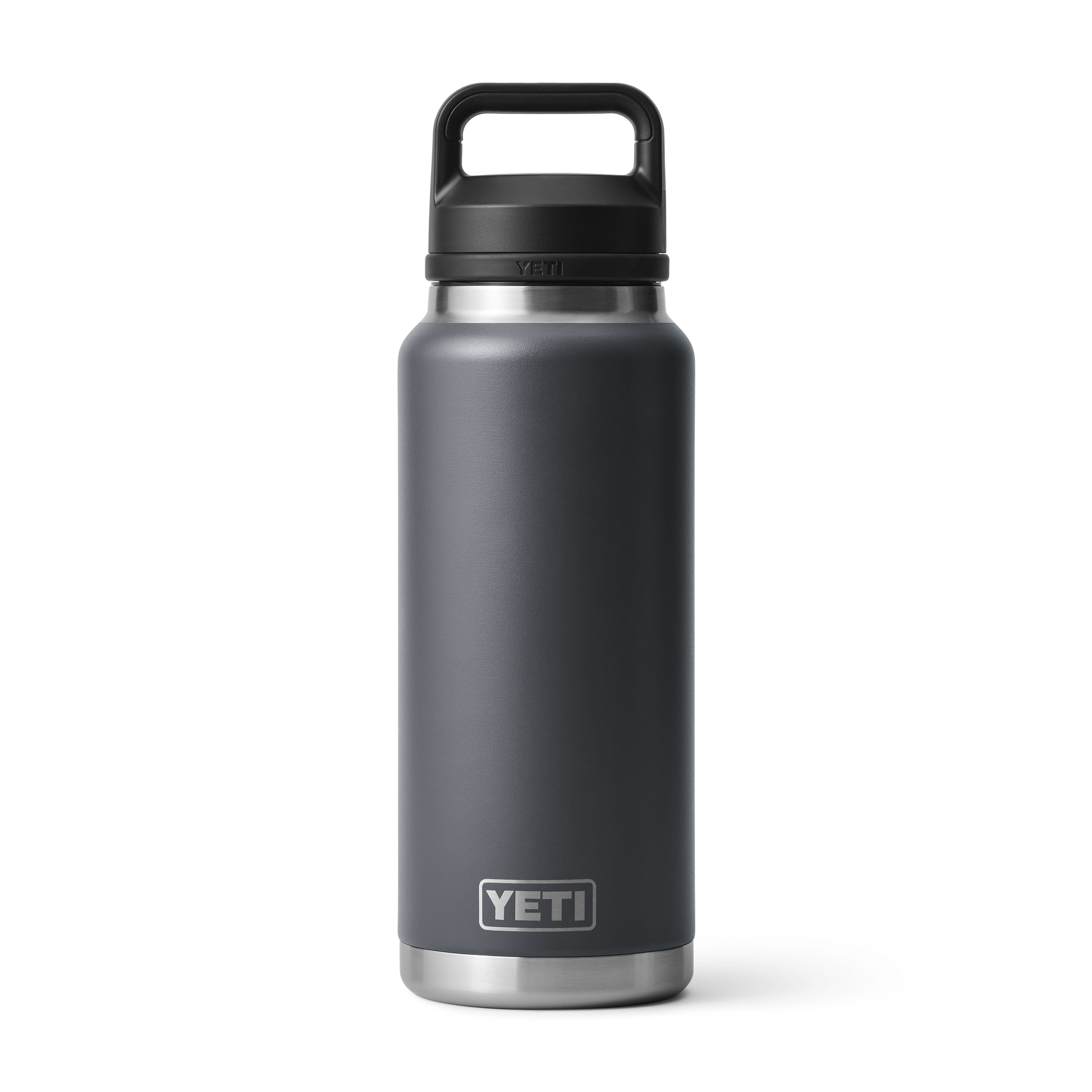 YETI Rambler® Borraccia da 36 oz (1065 ml) con tappo Chug Charcoal