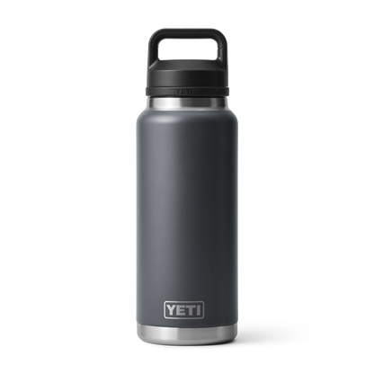YETI Rambler® Borraccia da 36 oz (1065 ml) con tappo Chug Charcoal