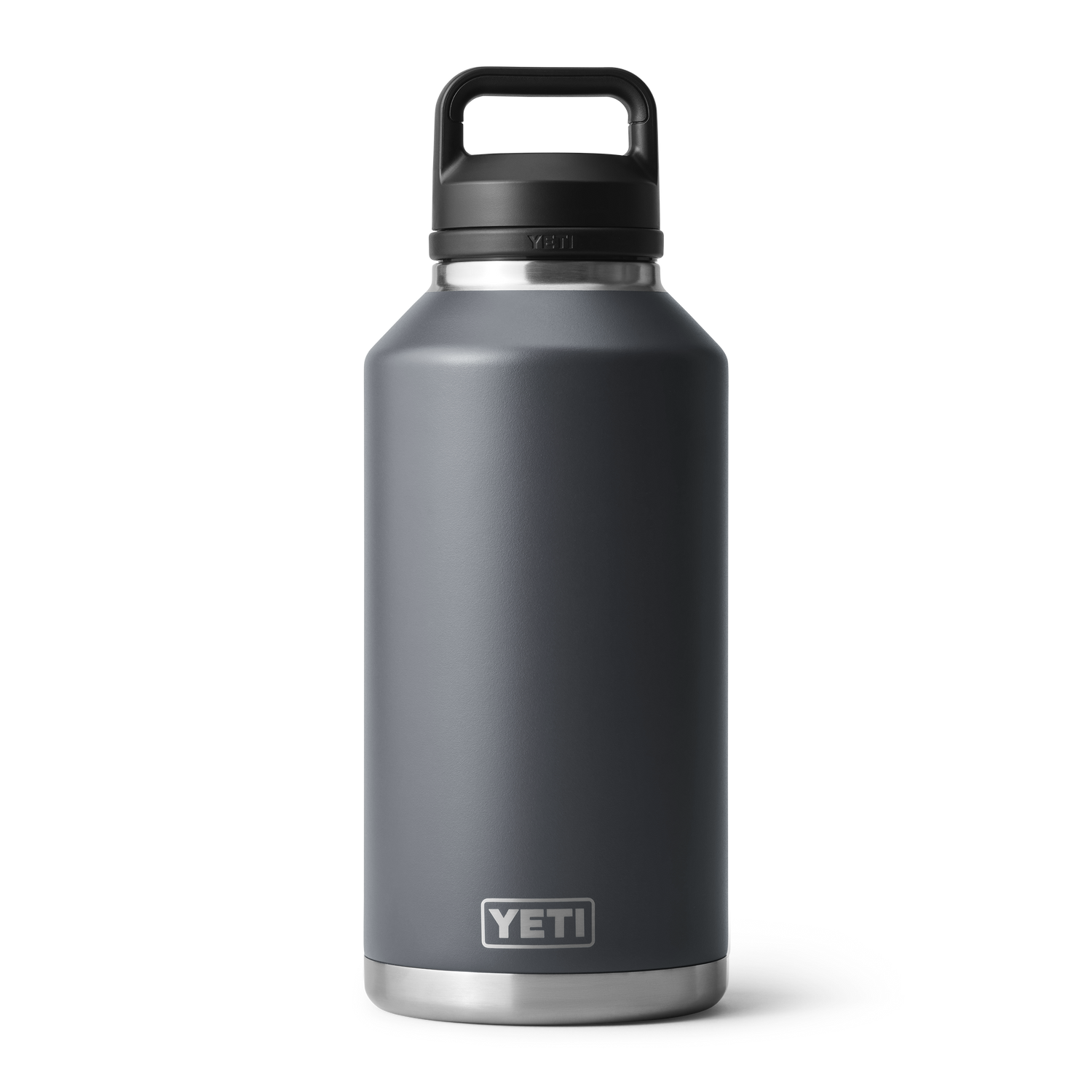 YETI Rambler® Borraccia da 64 oz (1,9 L) con tappo Chug Charcoal