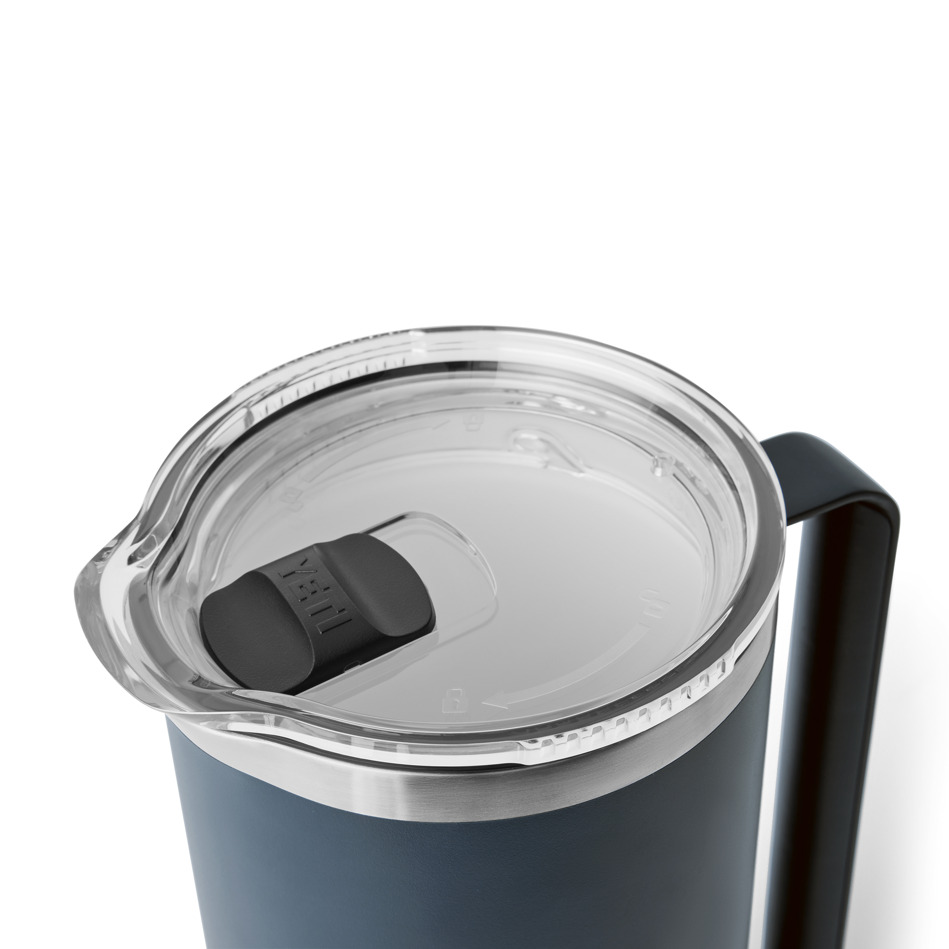 YETI Rambler® 64 oz. Pitcher Twist-To-Lock Mag Slider™ Lid Black