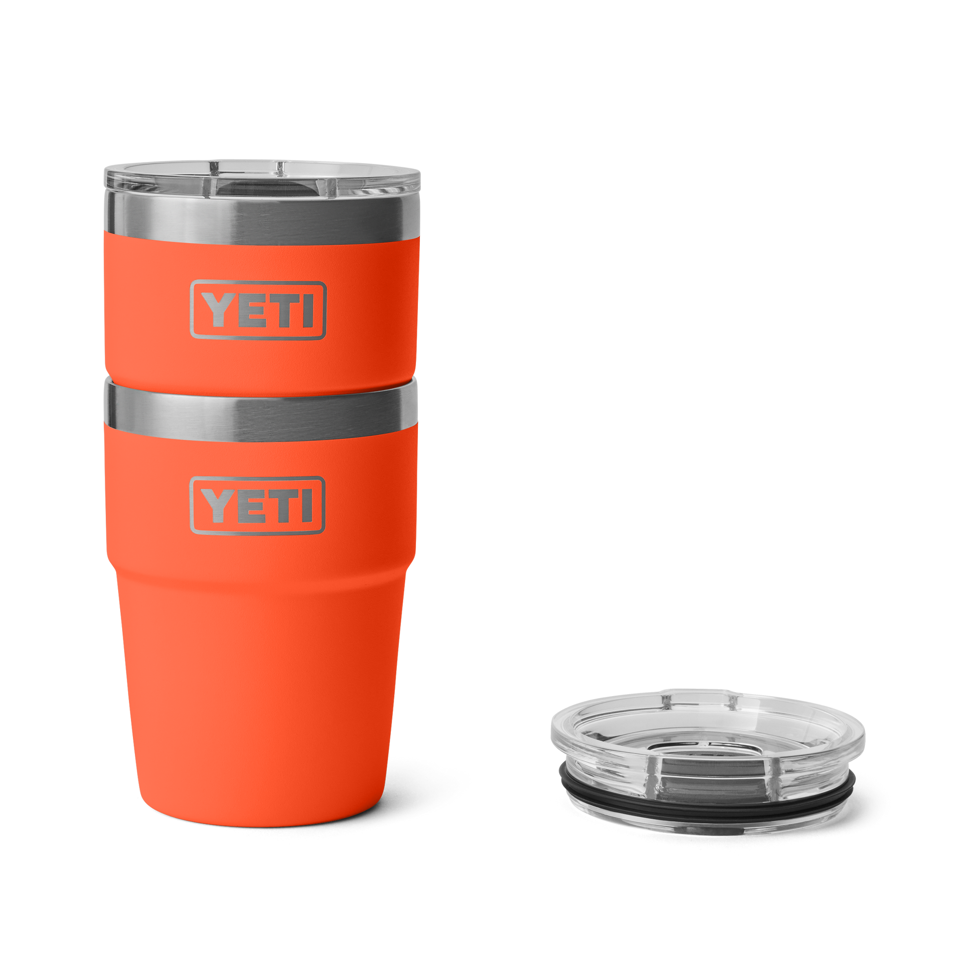 YETI Rambler® Tazza impilabile da 16 oz (473 ml) Papaya