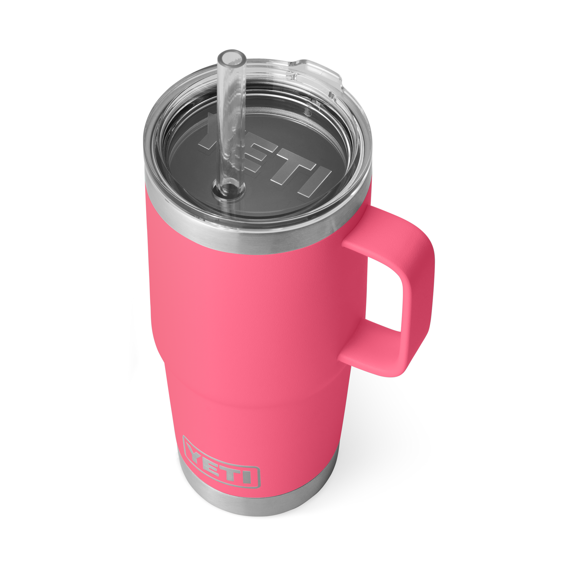 YETI Rambler® Tazza Da 25 oz (710 ml) Con coperchio con cannuccia Tropical Pink