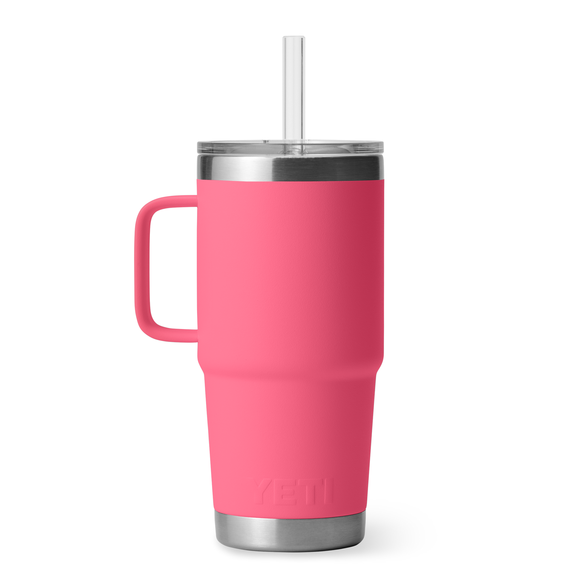 YETI Rambler® Tazza Da 25 oz (710 ml) Con coperchio con cannuccia Tropical Pink