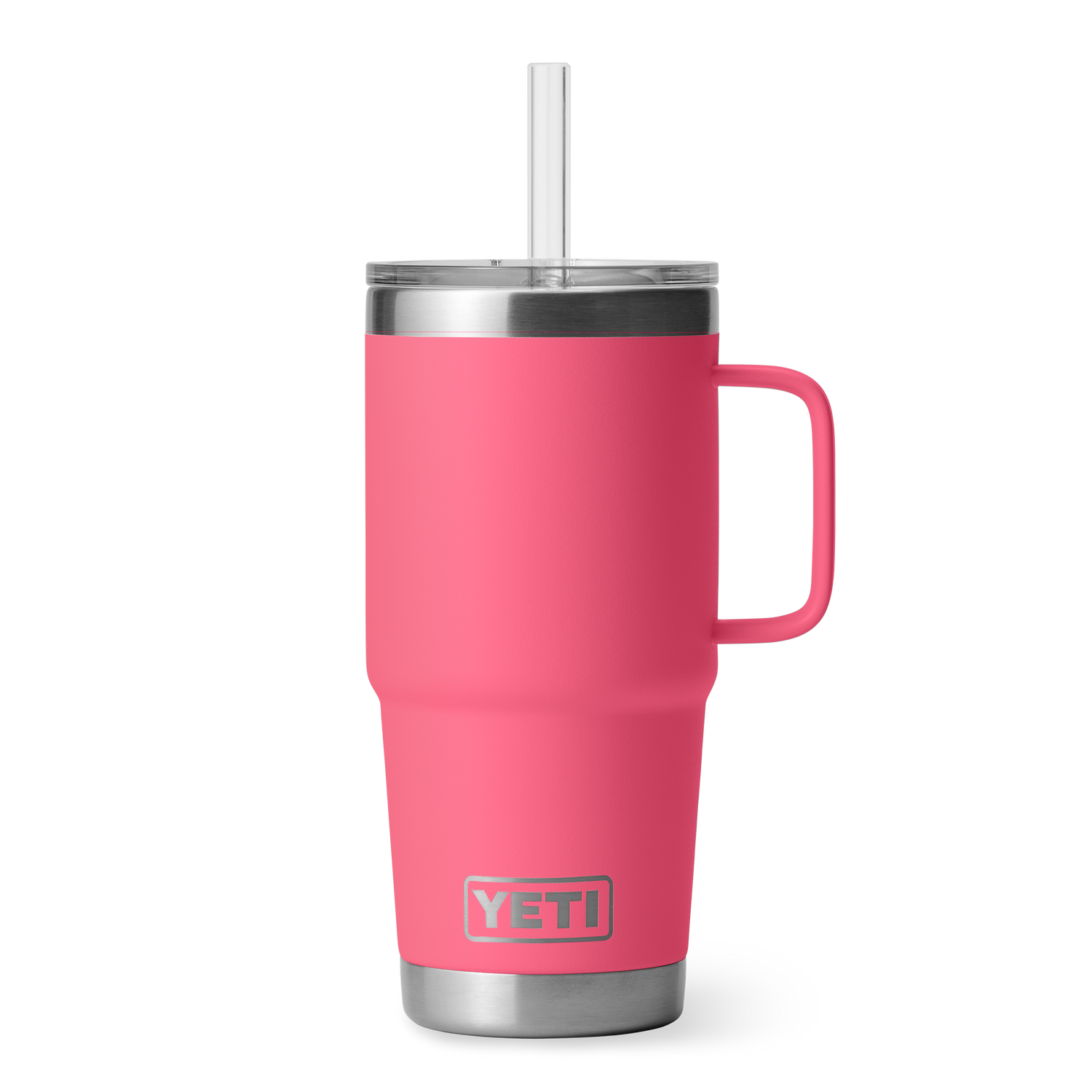 YETI Rambler® Tazza Da 25 oz (710 ml) Con coperchio con cannuccia Tropical Pink