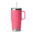 YETI Rambler® Tazza Da 25 oz (710 ml) Con coperchio con cannuccia Tropical Pink