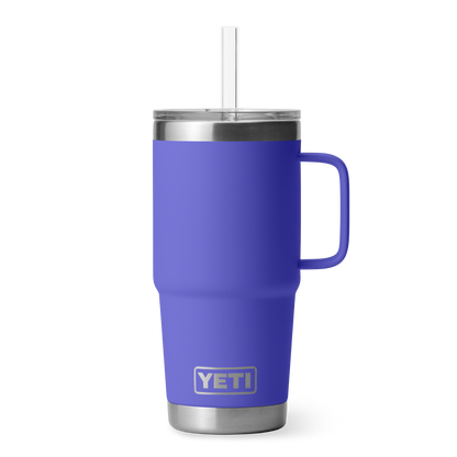 YETI Rambler® Tazza Da 25 oz (710 ml) Con coperchio con cannuccia Ultramarine Violet