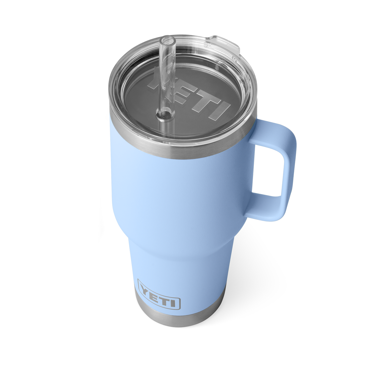 YETI Rambler® Tazza Da 35 oz (994 ml) Con coperchio con cannuccia Big Sky Blue