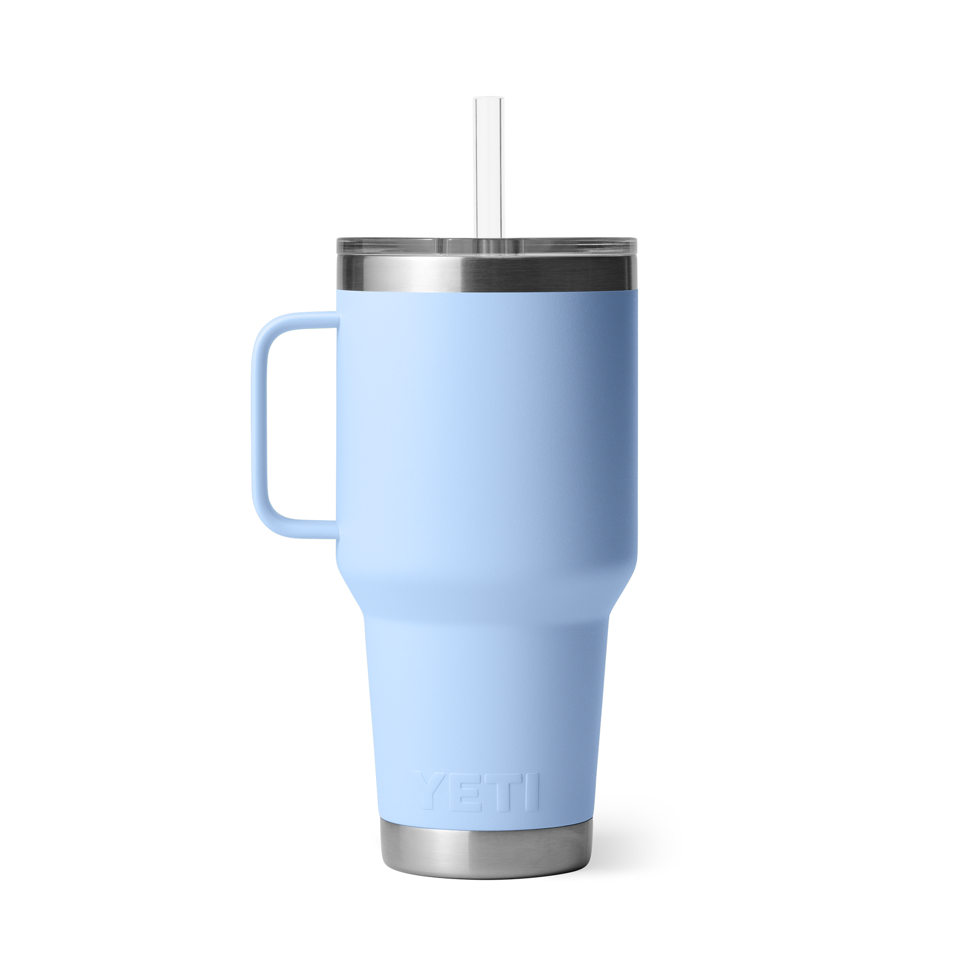 YETI Rambler® Tazza Da 35 oz (994 ml) Con coperchio con cannuccia Big Sky Blue
