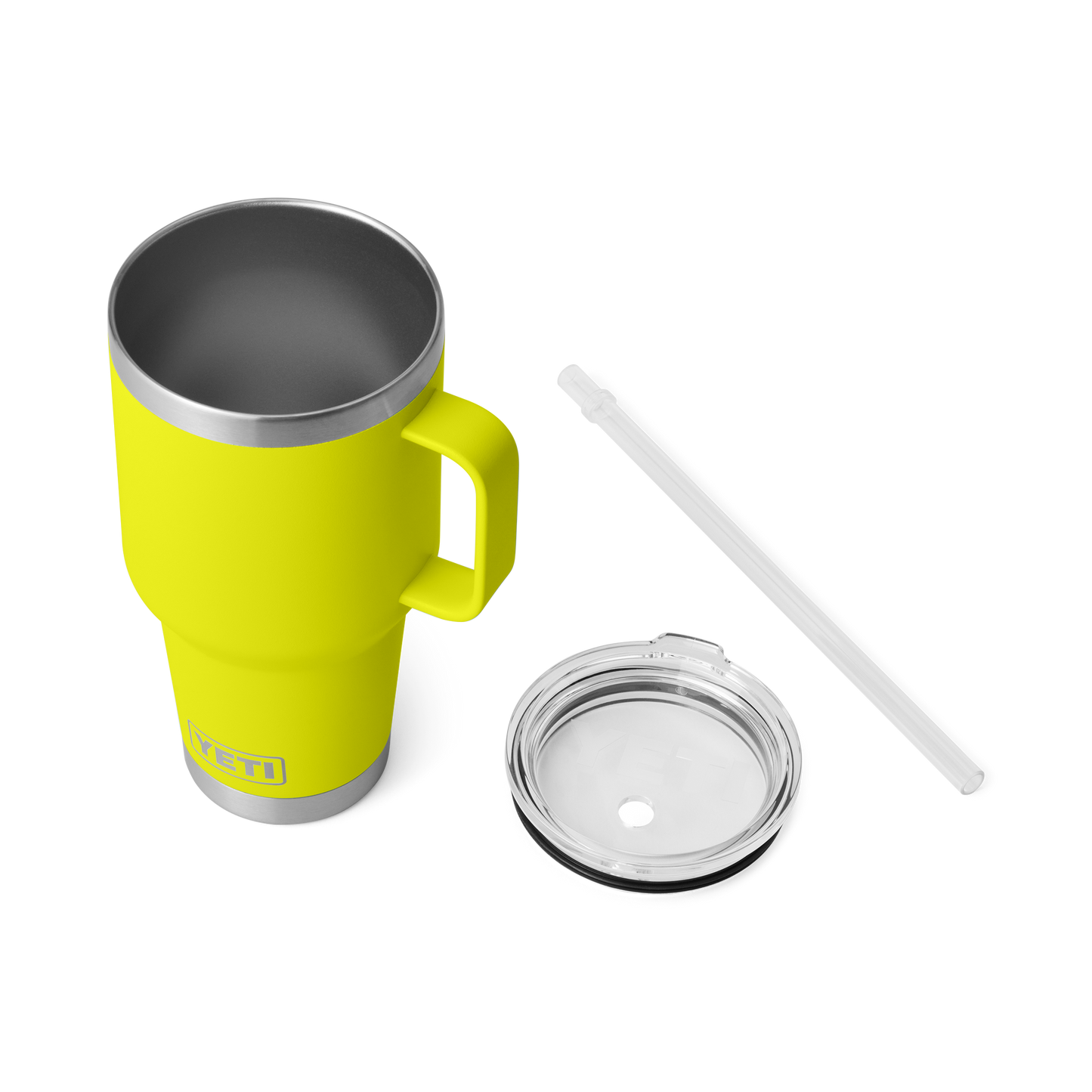 YETI Rambler® Tazza Da 35 oz (994 ml) Con coperchio con cannuccia Firefly Yellow