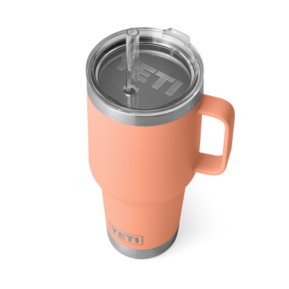 YETI Rambler® Tazza Da 35 oz (994 ml) Con coperchio con cannuccia Lowcountry Peach