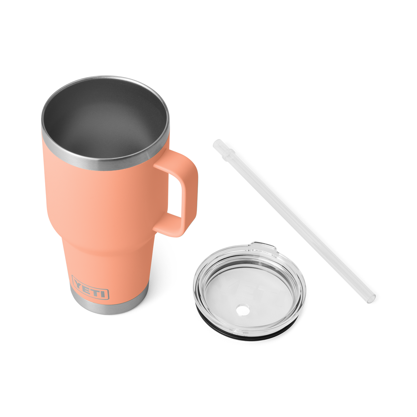 YETI Rambler® Tazza Da 35 oz (994 ml) Con coperchio con cannuccia Lowcountry Peach