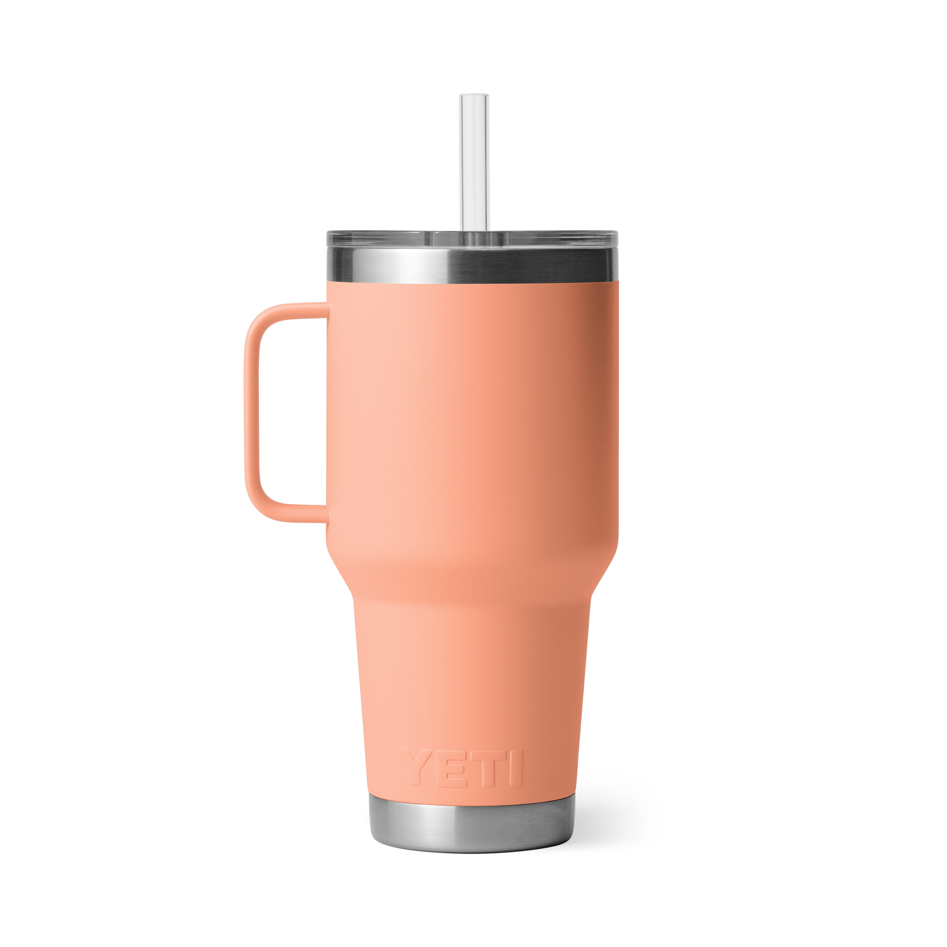 YETI Rambler® Tazza Da 35 oz (994 ml) Con coperchio con cannuccia Lowcountry Peach