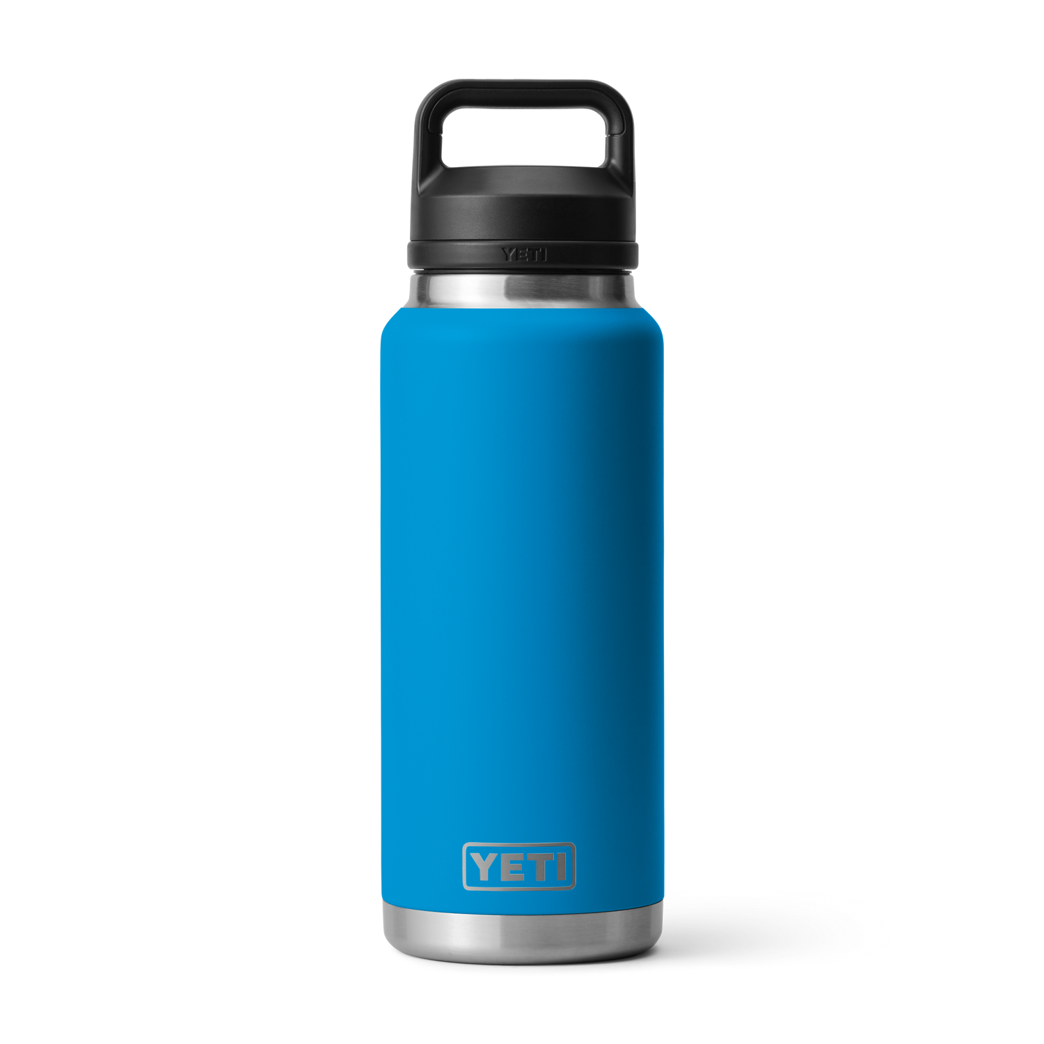 YETI Rambler® Borraccia da 36 oz (1065 ml) con tappo Chug Big Wave Blue