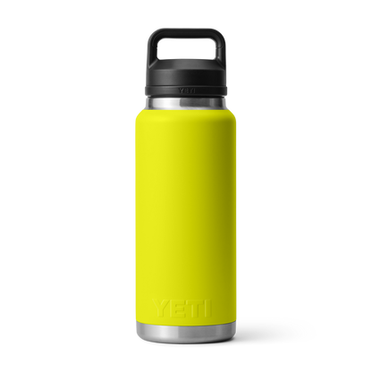 YETI Rambler® Borraccia da 36 oz (1065 ml) con tappo Chug Firefly Yellow