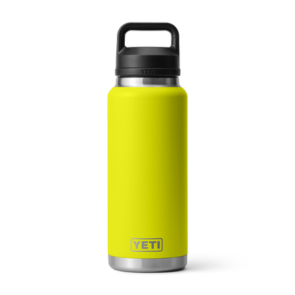 YETI Rambler® Borraccia da 36 oz (1065 ml) con tappo Chug Firefly Yellow