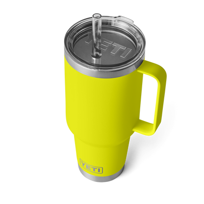 YETI Rambler® Tazza Da 42 oz (1242 ml) Con coperchio con cannuccia Firefly Yellow