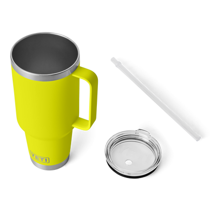 YETI Rambler® Tazza Da 42 oz (1242 ml) Con coperchio con cannuccia Firefly Yellow