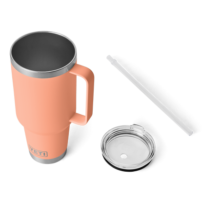 YETI Rambler® Tazza Da 42 oz (1242 ml) Con coperchio con cannuccia Lowcountry Peach