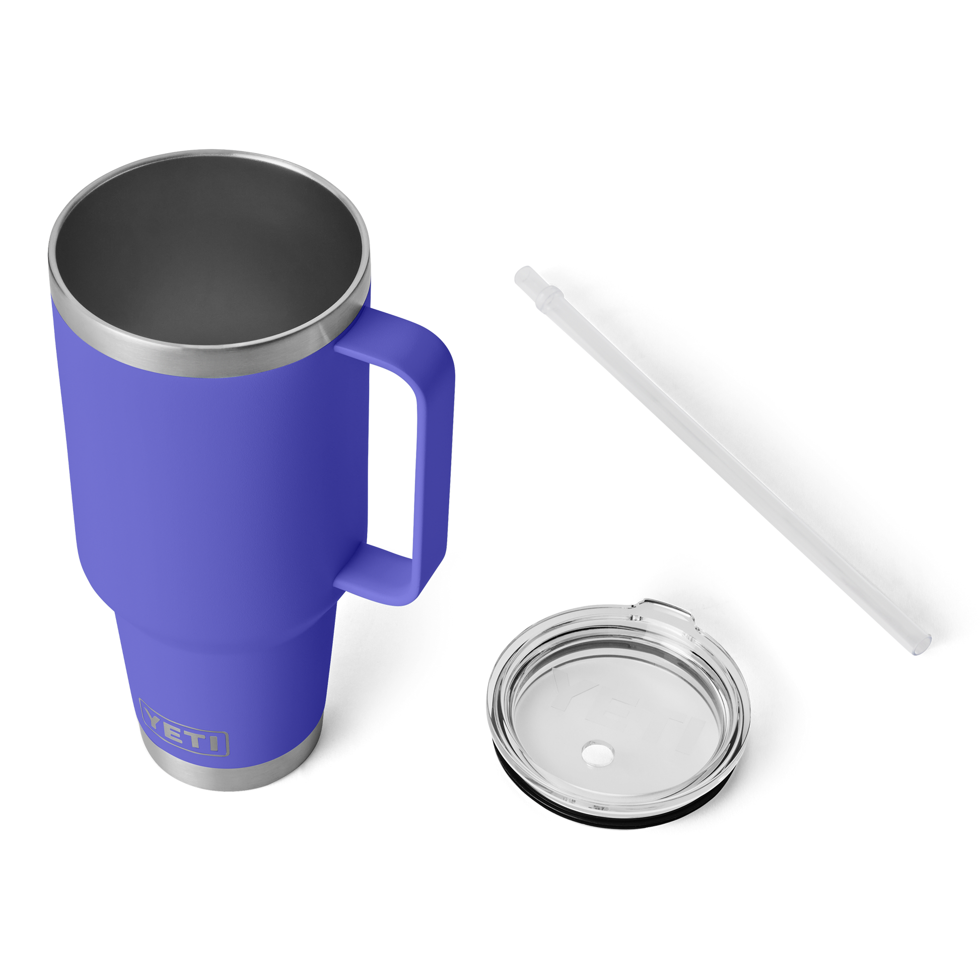 YETI Rambler® Tazza Da 42 oz (1242 ml) Con coperchio con cannuccia Ultramarine Violet