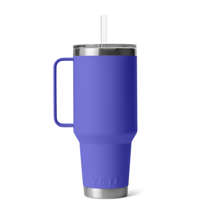 YETI Rambler® Tazza Da 42 oz (1242 ml) Con coperchio con cannuccia Ultramarine Violet